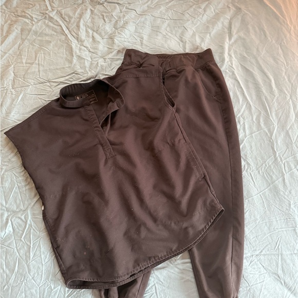 Figs Pants - Figs XS Scub Set Black